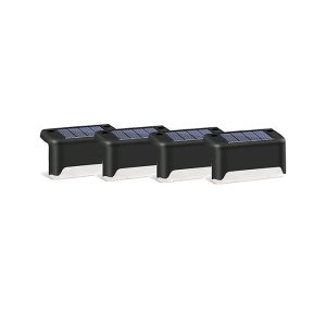 PatioLights, 4-dielny komplet vodotesných LED solárnych záhradnych svetiel