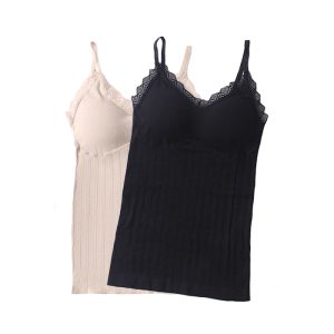 ComfortTop, 1 + 1 ZADARMO sada tričiek s výstužou v čiernej a béžovej farbe