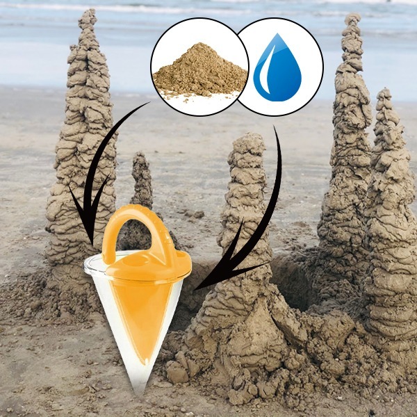 SANDTOY-ORA, Pieskový lievik pre deti
