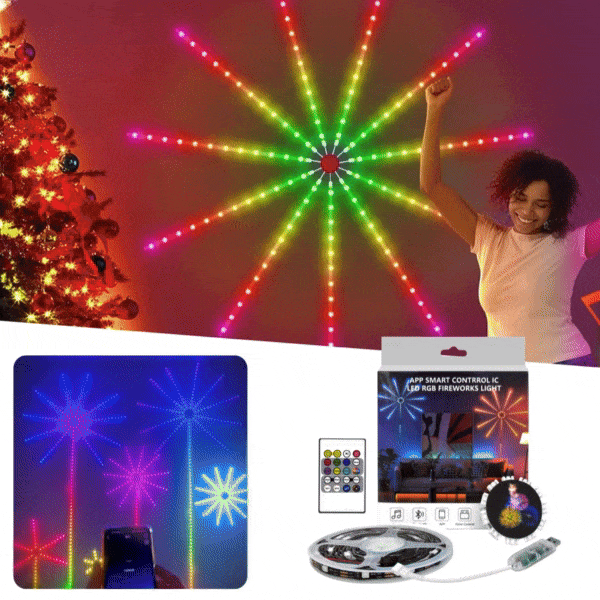 FIREWORK, Inteligentné LED dekoratívne svetlá
