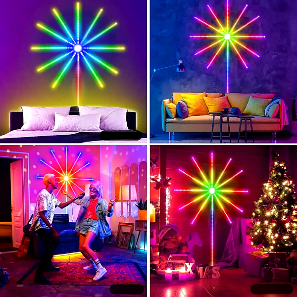 FIREWORK, Inteligentné LED dekoratívne svetlá