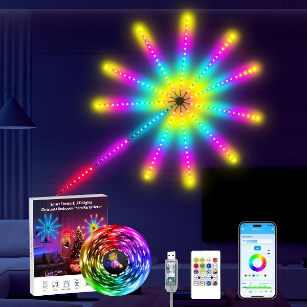 FIREWORK, Inteligentné LED dekoratívne svetlá