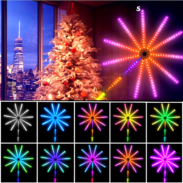 FIREWORK, Inteligentné LED dekoratívne svetlá