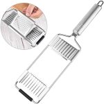 MultiSlicer, viacúčelový krájač na zeleninu s ergonomickou protišmykovou rukoväťou a 3 rôznymi čepeľami